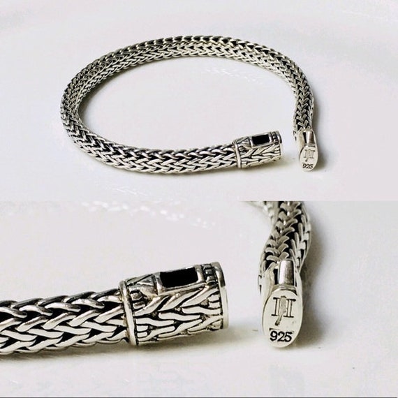 John Hardy Classic Chain Bracelet 925 Sterling Si… - image 6