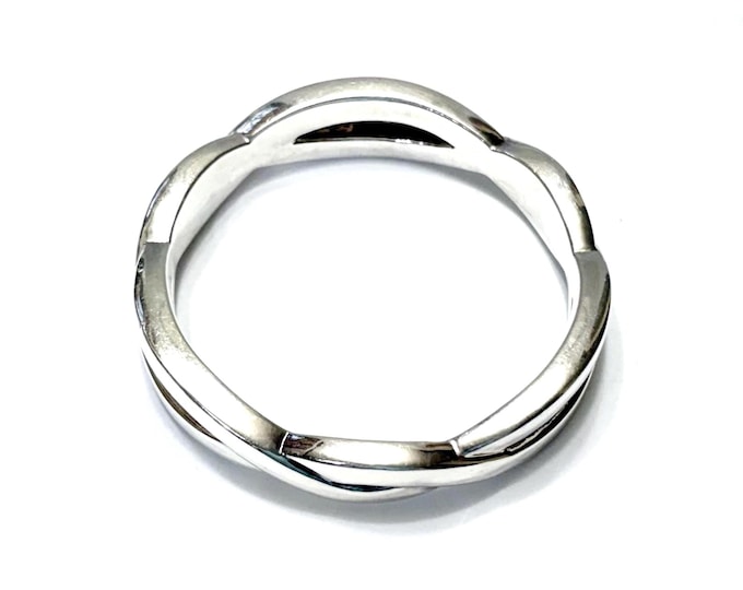 Simon Sebbag Wide Bangle Bracelet 925 Sterling Silver
