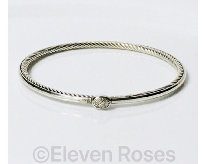 Yurman Diamond Bangle Bracelet