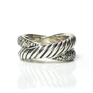 Yurman Diamond X Ring
