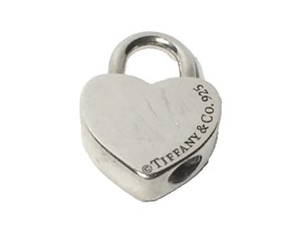 Tiffany & Co. Padlock Heart Lock Pendant