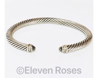 Yurman Prasiolite Diamond Bracelet