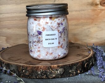Alaskan Fireweed bath salts