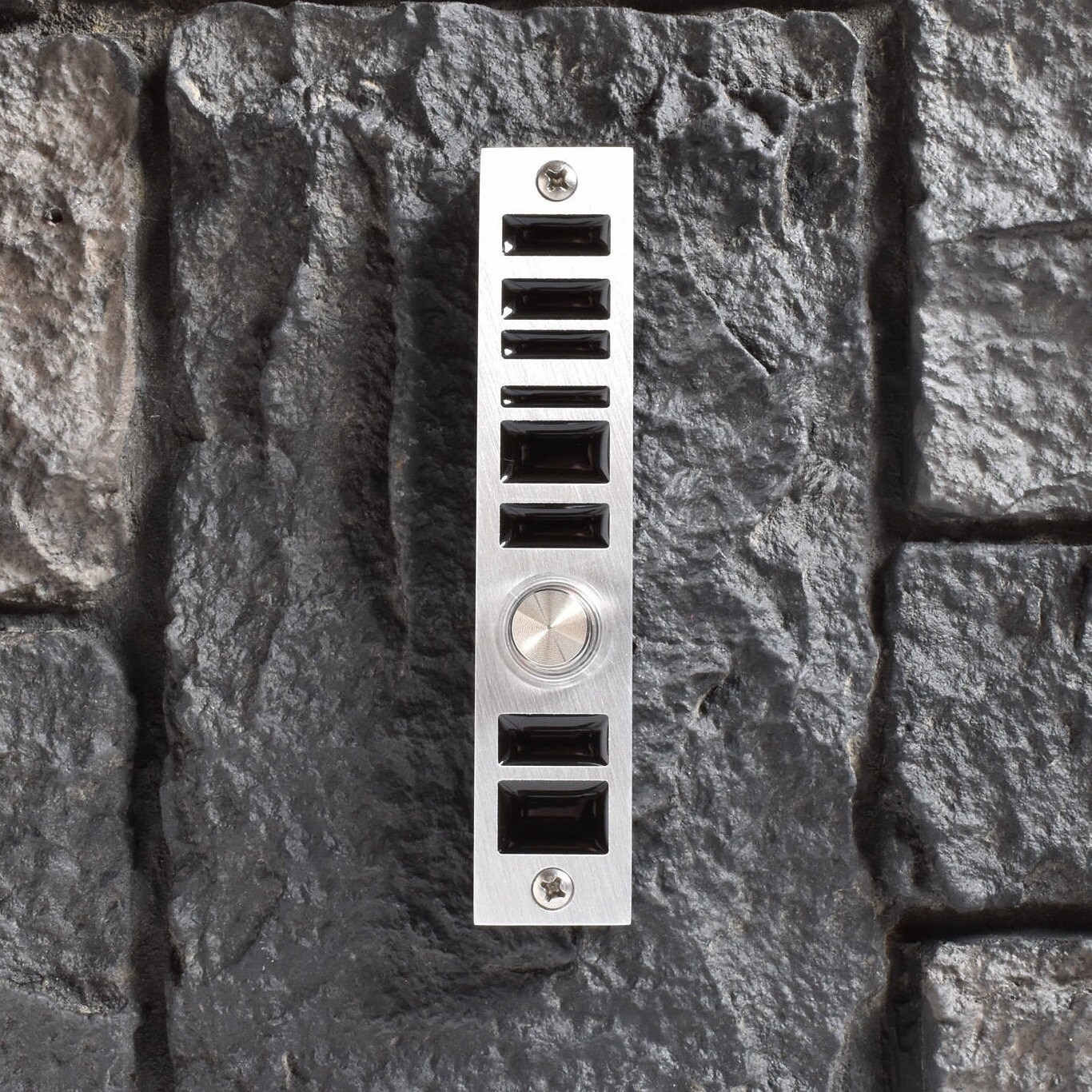 Modern Doorbell With Lighted Button - Etsy