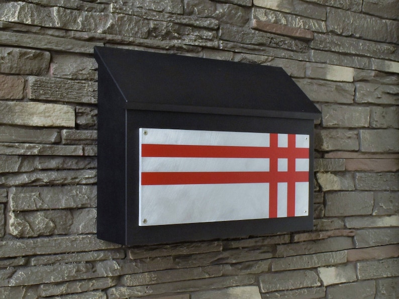 Midcentury Modern Wall Mount Mailbox Frank Lloyd Wright Etsy