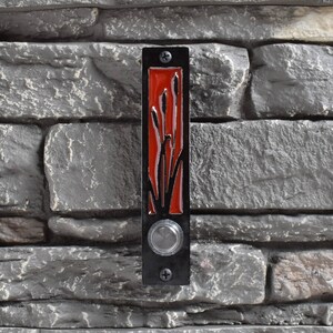 Cattail Doorbell with Lighted Button