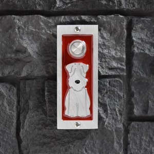 Dog Doorbell with Lighted Button