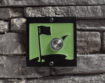 Golf Doorbell with Lighted Button