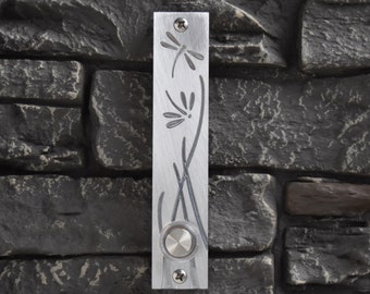 Dragonfly Doorbell with Lighted Button