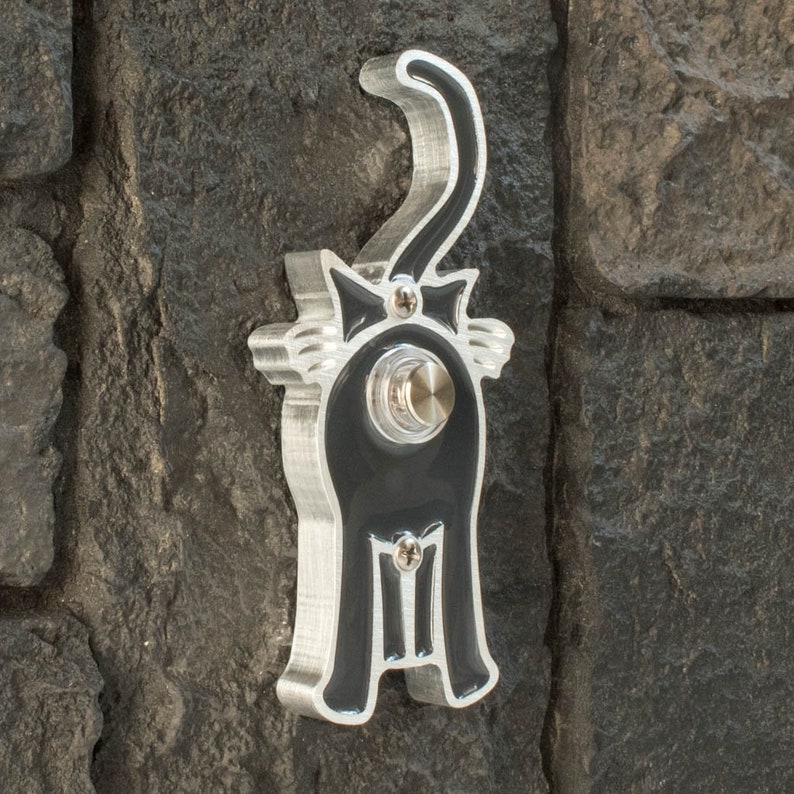 Cat Butt Doorbell With Lighted Button Etsy Canada