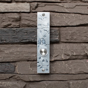 Bird Lovers Doorbell with Lighted Button