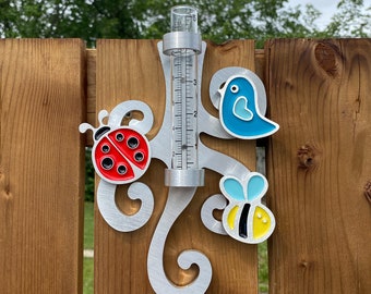 Tube De Remplacement Pour Pluviomètre - Lot De 2, 21,5 X 6 Cm, Plastique Transparent, Graduations Précises Pour Jardin