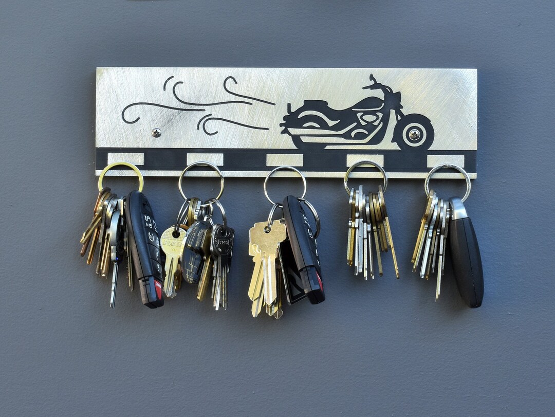 Motorcycle Key Holder Etsy