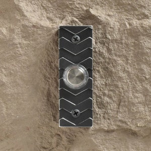 Mini Chevron Doorbell with Lighted Button