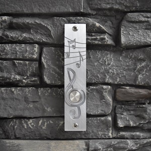 Music Doorbell with Lighted Button