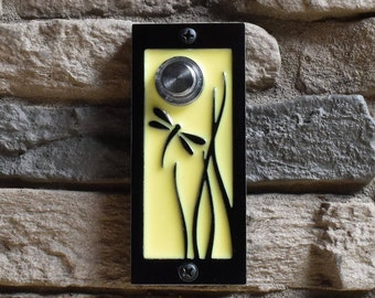 Dragonfly Doorbell with Lighted Button