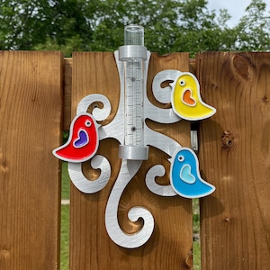 Bird Lovers Rain Gauge