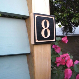 4" Square Engraved Plaque, Apartment Number Plaque, Tiny Number Address Plaque, Hotel Room Number Sign, Door Number, Room Number, Bulk Order