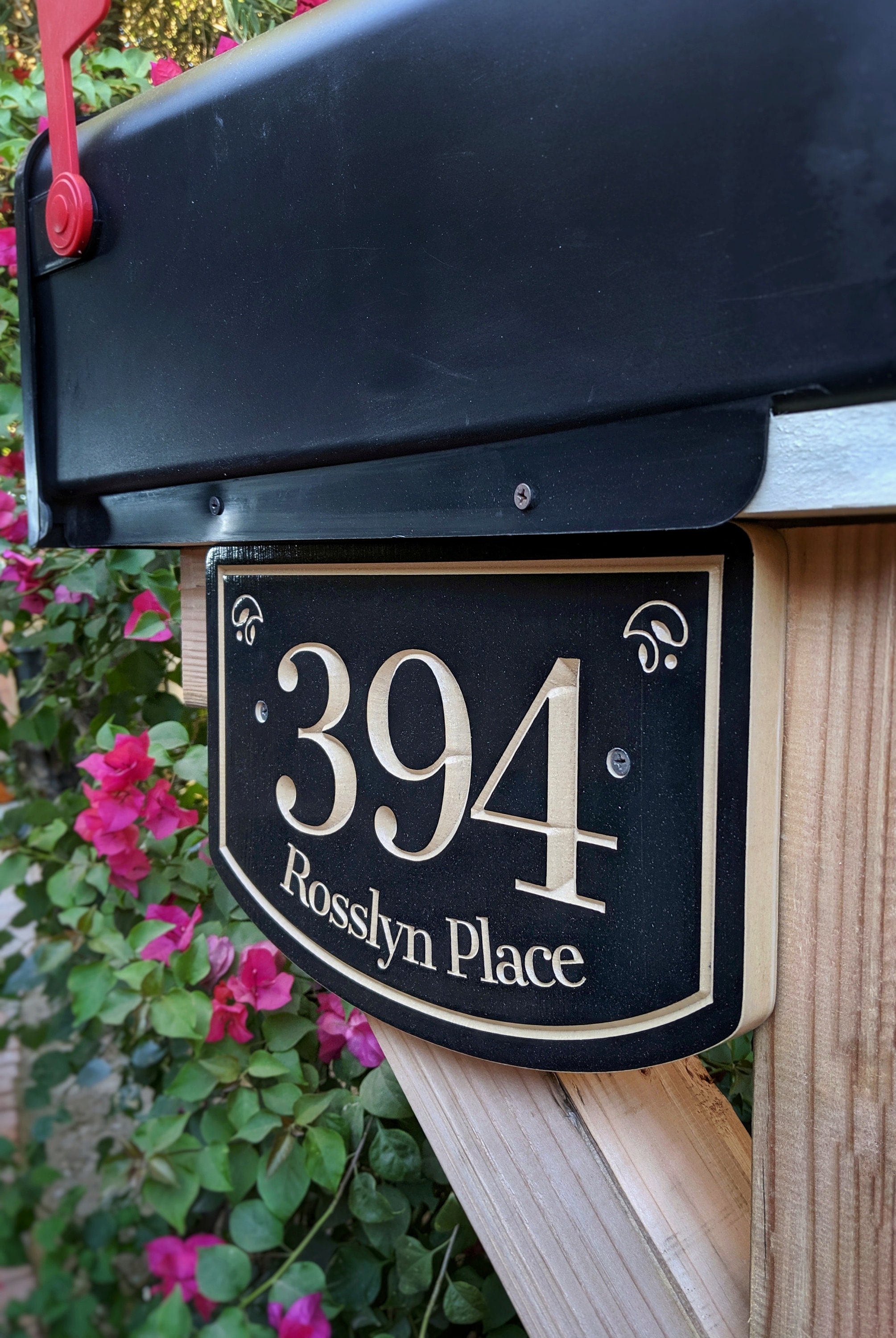 4″ Reflective Mailbox Numbers – 4 Sets (0-9, 40 Total) Self-Adhesive Vinyl, Waterproof & Weather-Resistant, For House, Door, Trash, Car