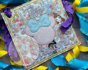 Personalized Disney Princess Stroller Tag, Minnie Mouse Spotter