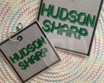 Minecraft Personalized Name Tag,Backpack Tags, lunchbox/lunchbag tags,bag tags.