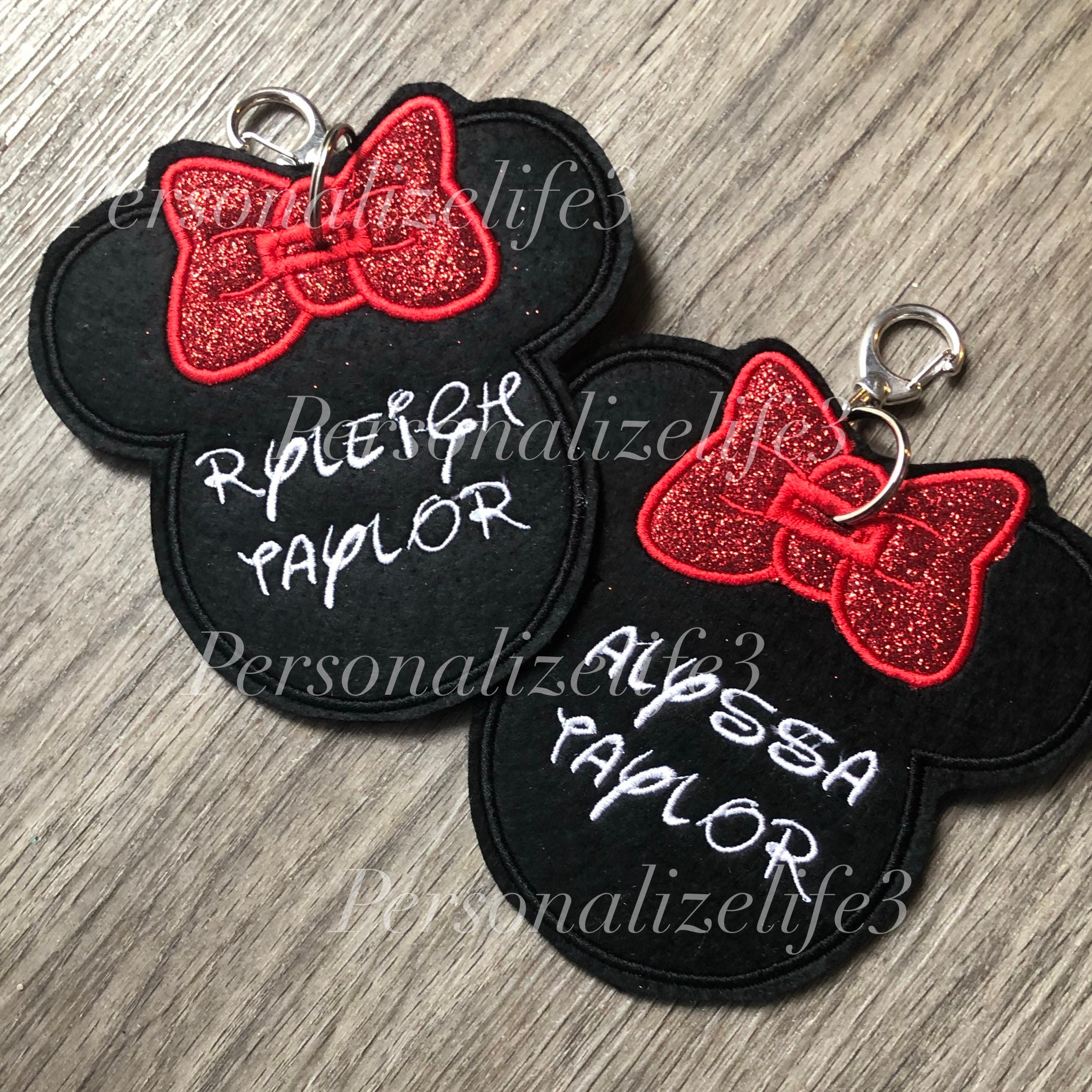 personalized minnie mouse diaper bag