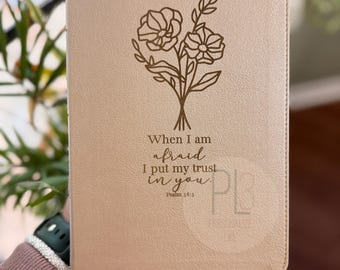 Engraved Bible, KJV Bible, Personalized Bible, KVJ Thinline Bible