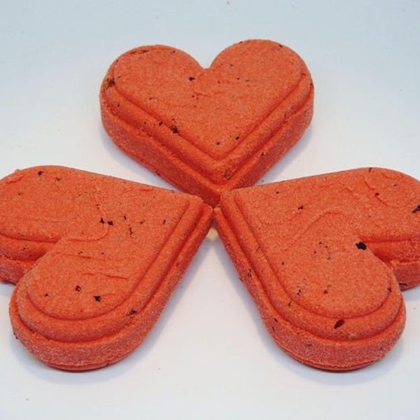 Under My LoveSpell Fizzy Bath Bomb Hearts!