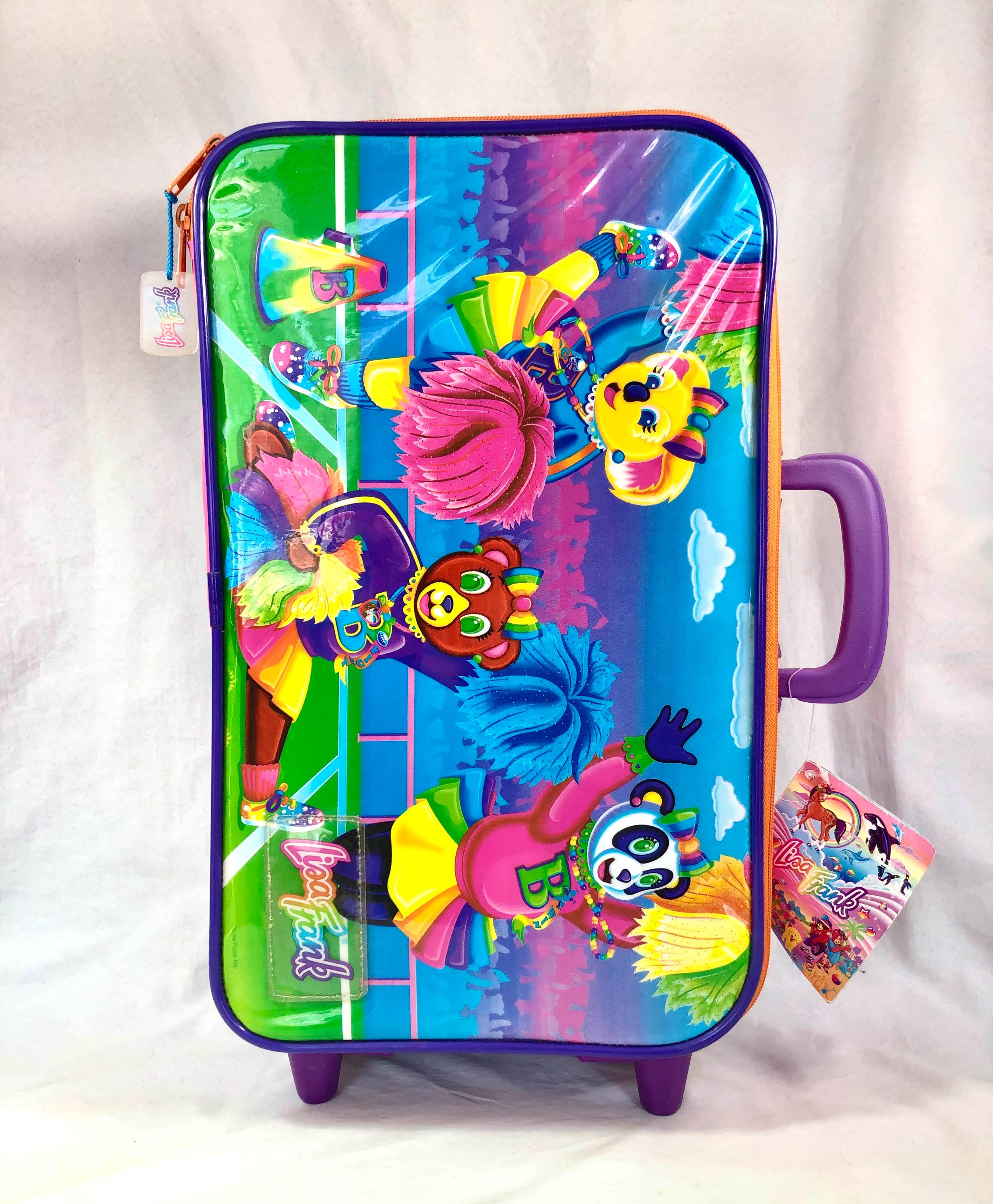 Lisa Frank Cheerleader Bears Suitcase - Etsy
