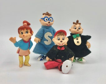 Alvin and the Chipmunks figures