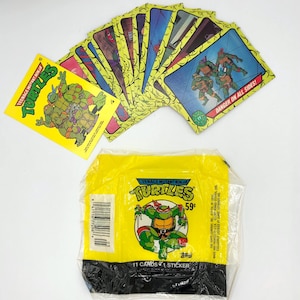 Topps Teenage Mutant Ninja Turtles Trading Cards 1989