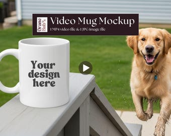 Mug Video Mockup 15oz Coffee Mug Video Mockup Coffee Cup Video Mockup Mug best Video coffee mug Mockup 11oz mug video mockup lifestyle