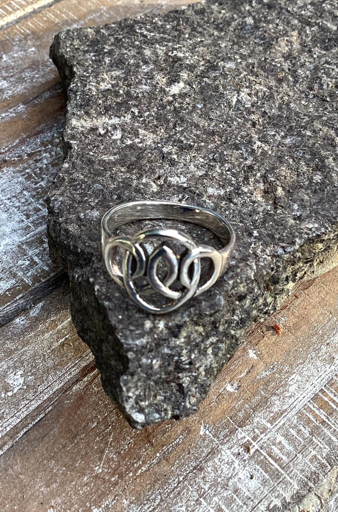 Silver 925 Loops Design Ring - Etsy