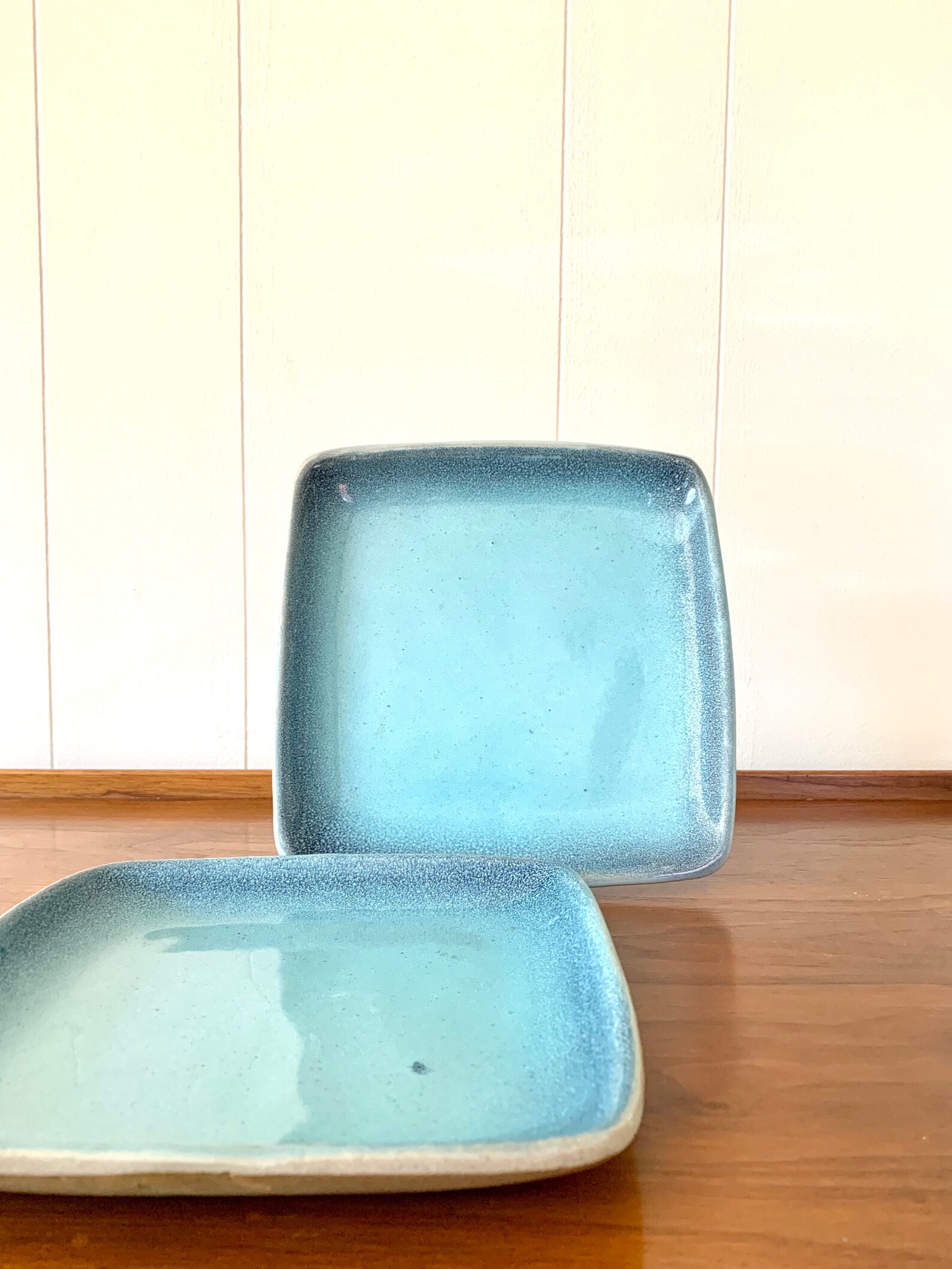 Mid Century Glidden Pottery Plate Etsy