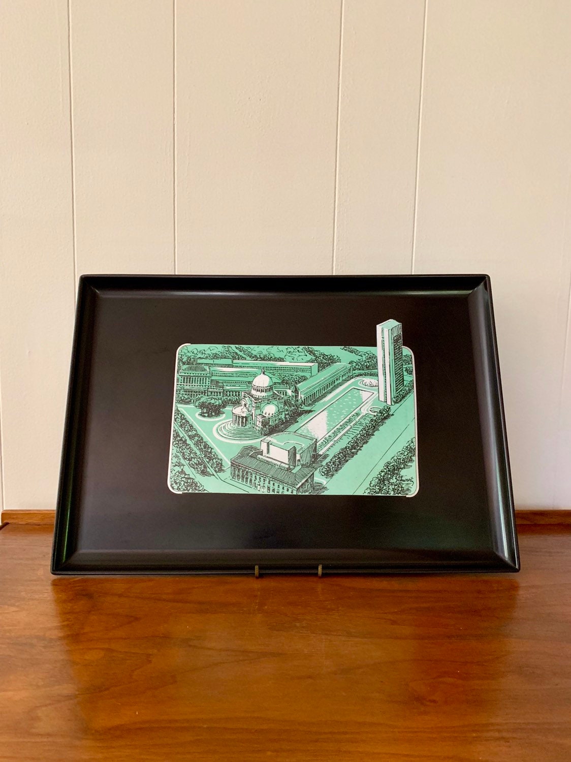 ビンテージ＊教会 St. Augustine ビンテージ50sエナメル七宝製 BlueBlueVintage - Etsy