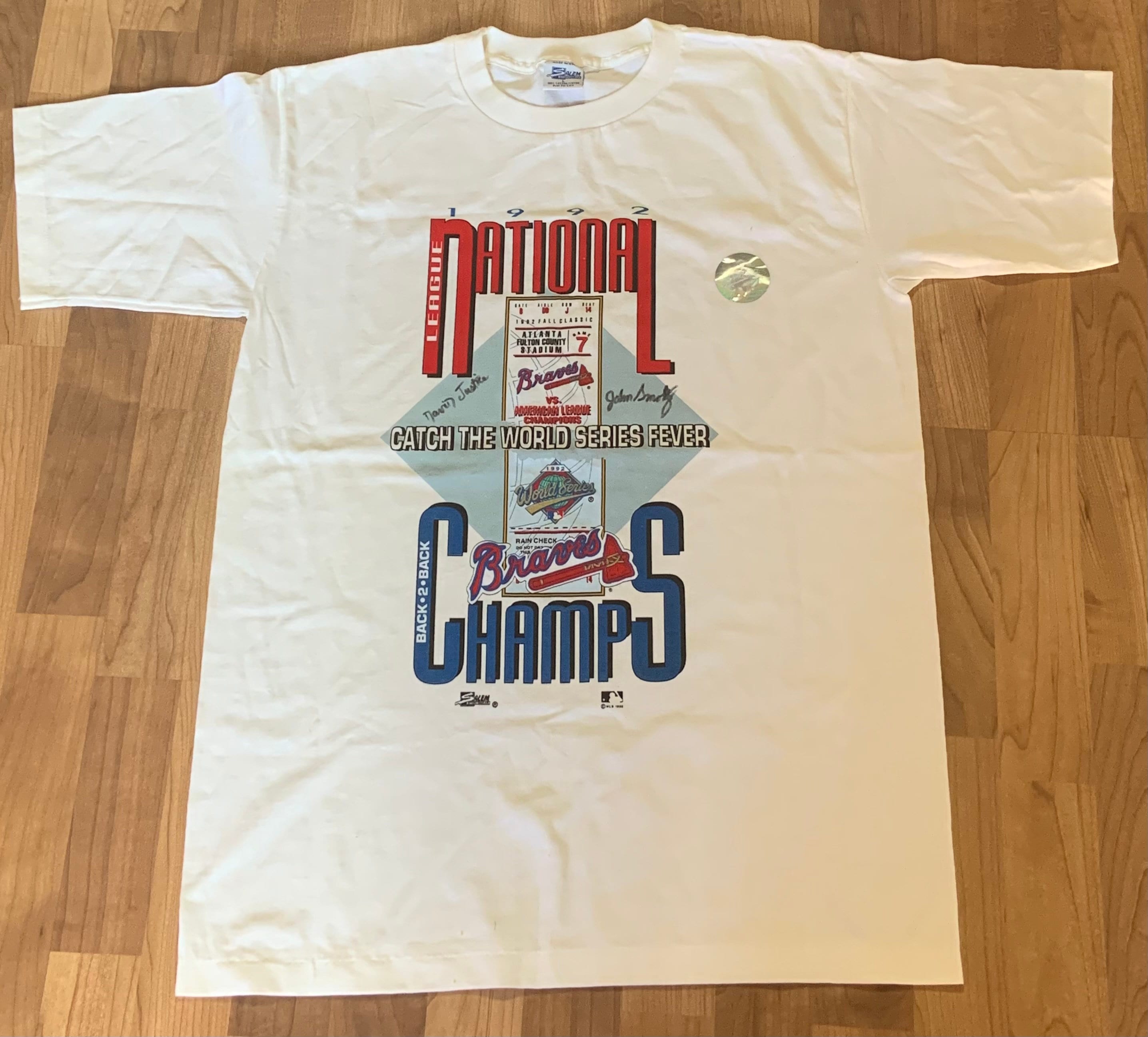 Braves World Series Championships 2021 Signatures Classic Shirt