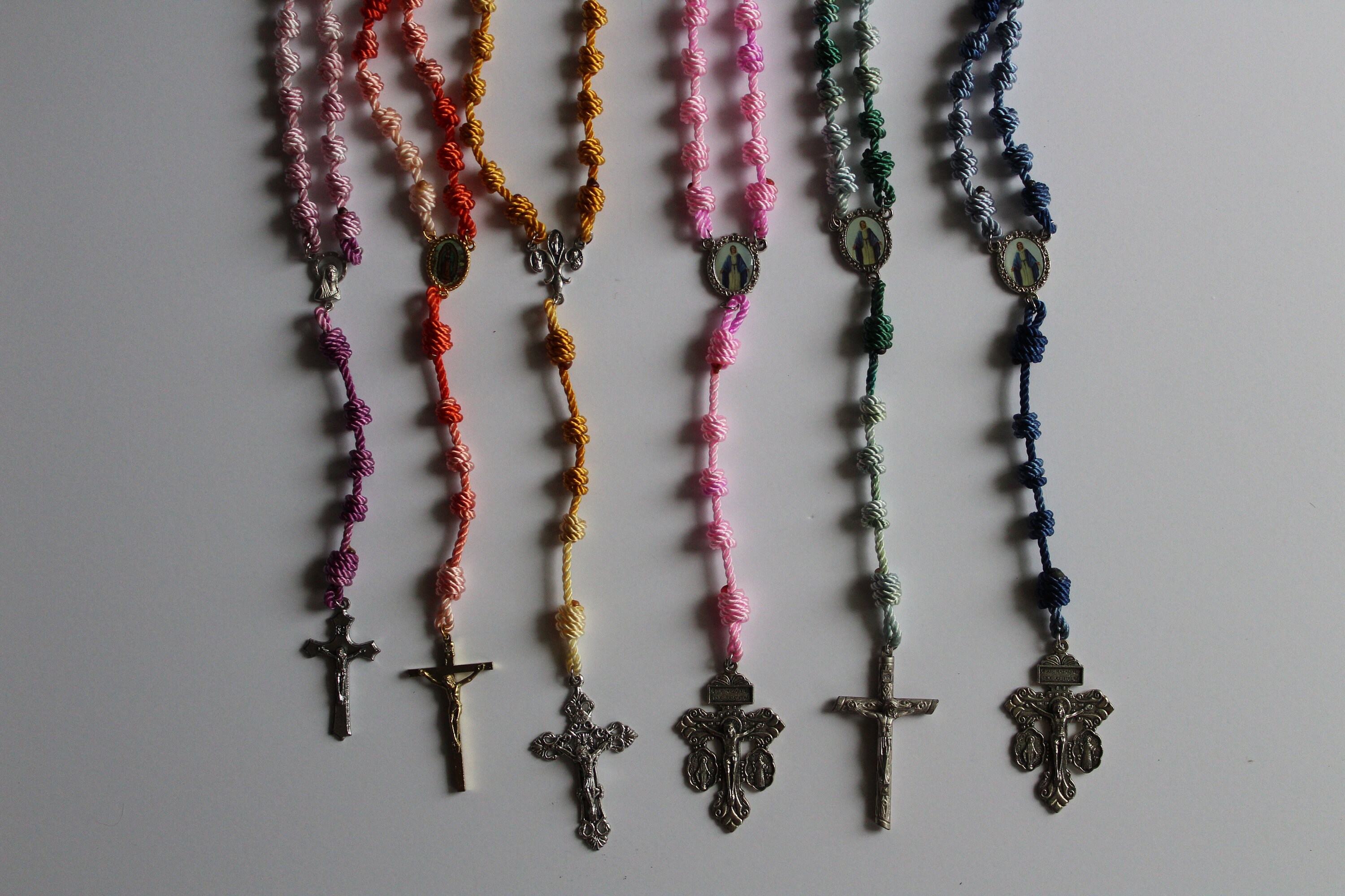 Handmade Twine Rosary Etsy