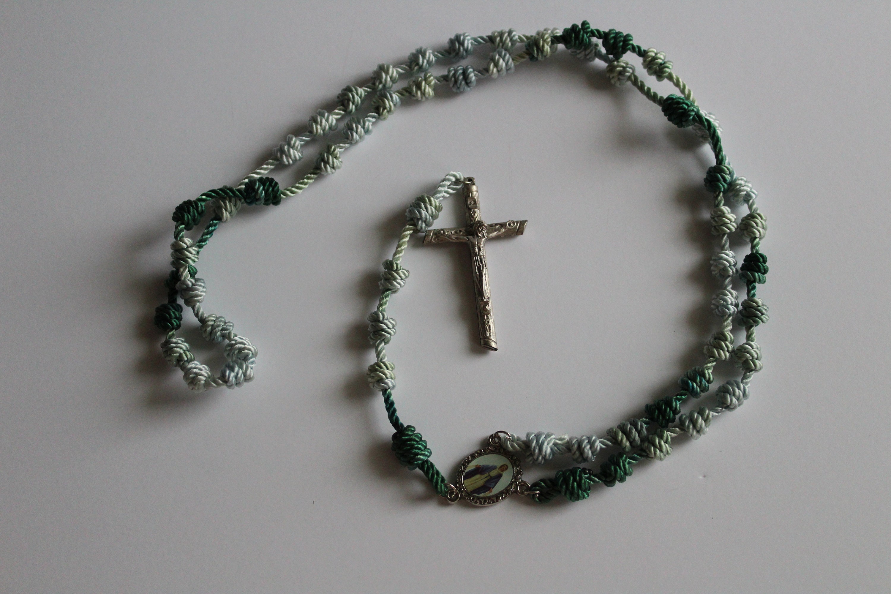 Handmade Twine Rosary Etsy