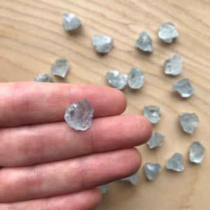 Raw Celestite Crystal 7-8 carats Celestine Gemstone smallmedium