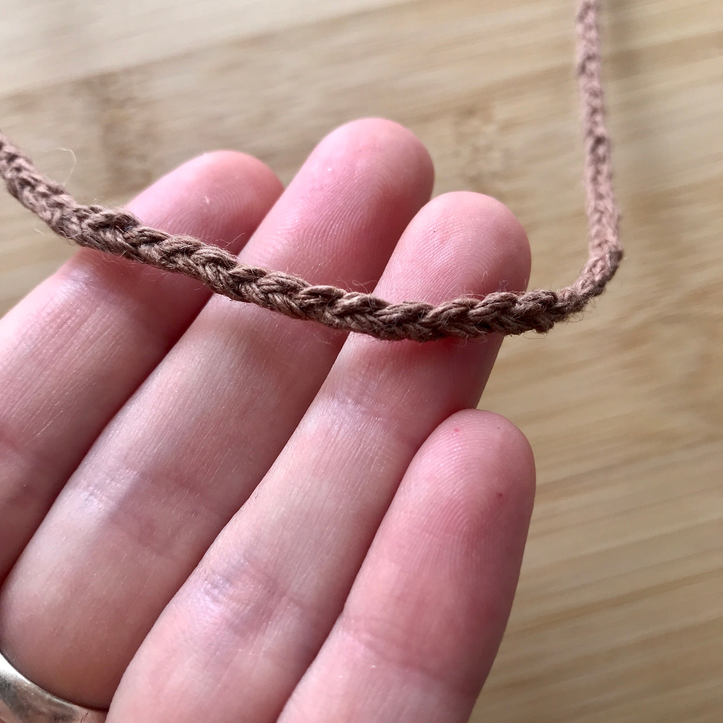 Braided Hemp Necklace / Handmade Necklace Cord Etsy