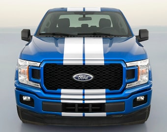 フォード F150 8インチ ビニール ラリーストライプ レーシング