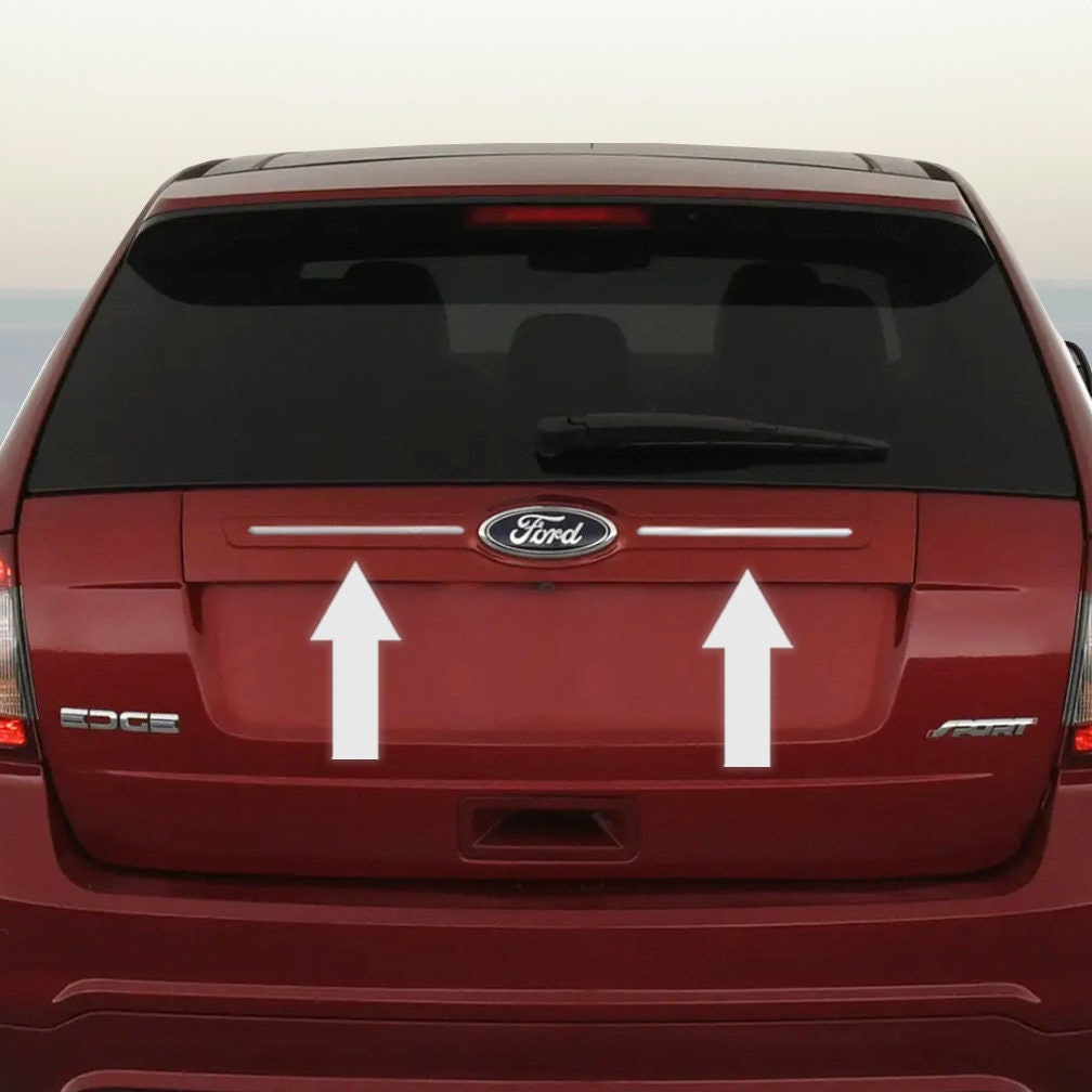 thumbnail image 2 of Gloss Black Door Pillar Cover Trim Kit For Ford Edge & Lincoln MKX 2007-2014 – 8pc Set With Adhesive 2 of 6