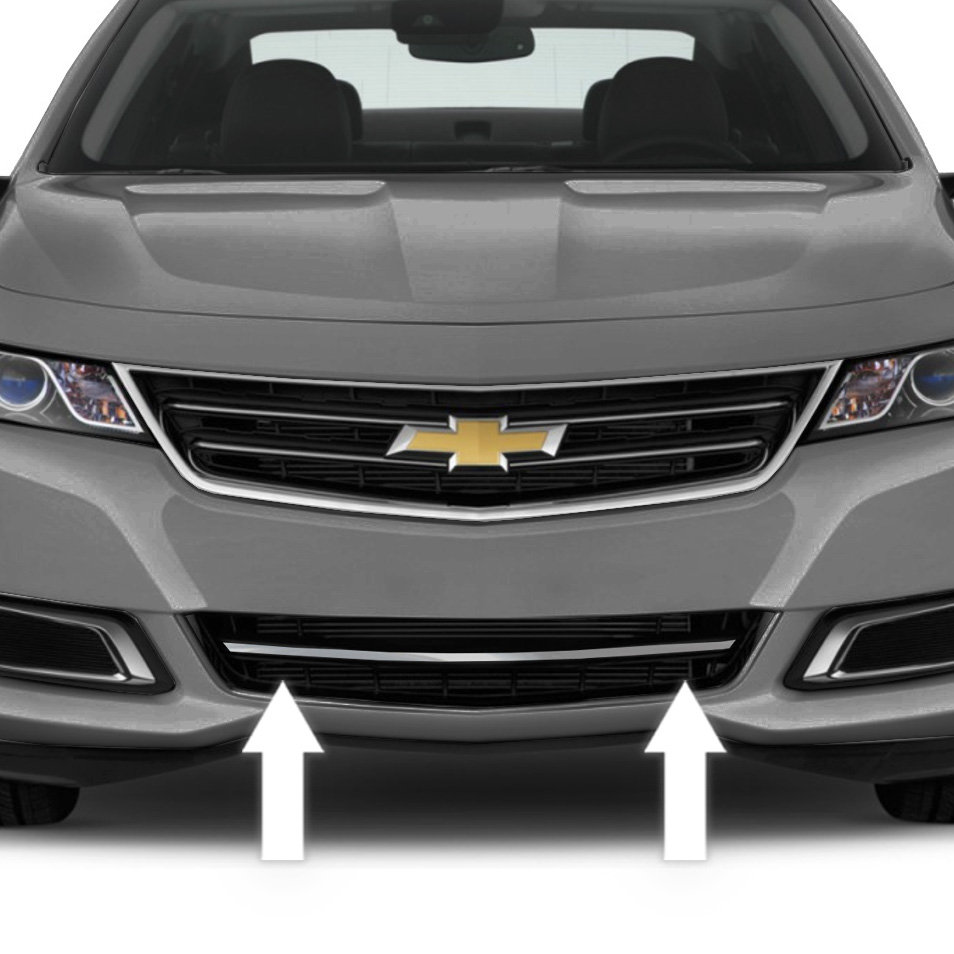 For 20142017 CHEVY IMPALA CHROME ROOF TOP TRIM MOLDING KIT Auto Parts