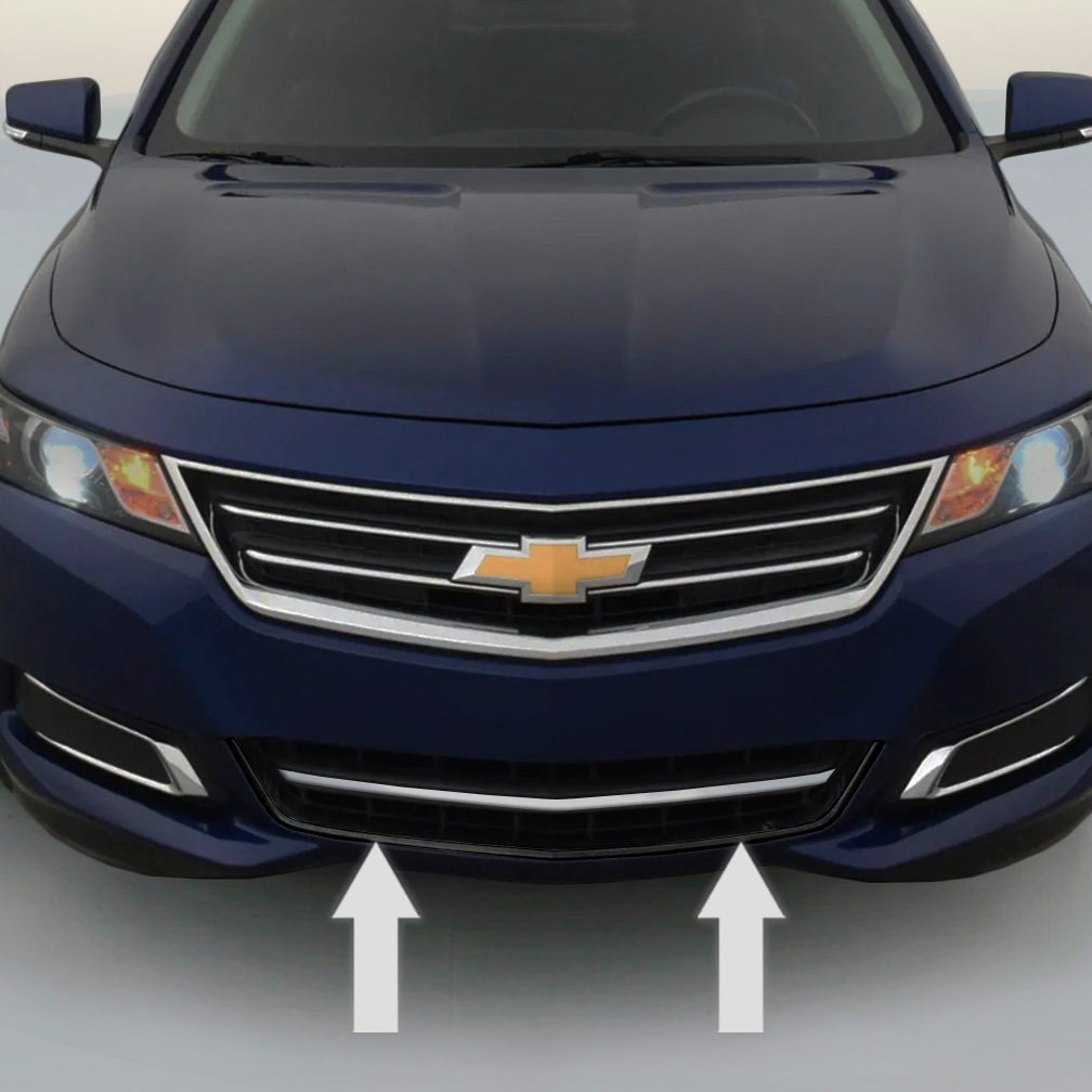 Chrome Front Bumper Trim Kit for 2014 2017 CHEVY IMPALA Etsy