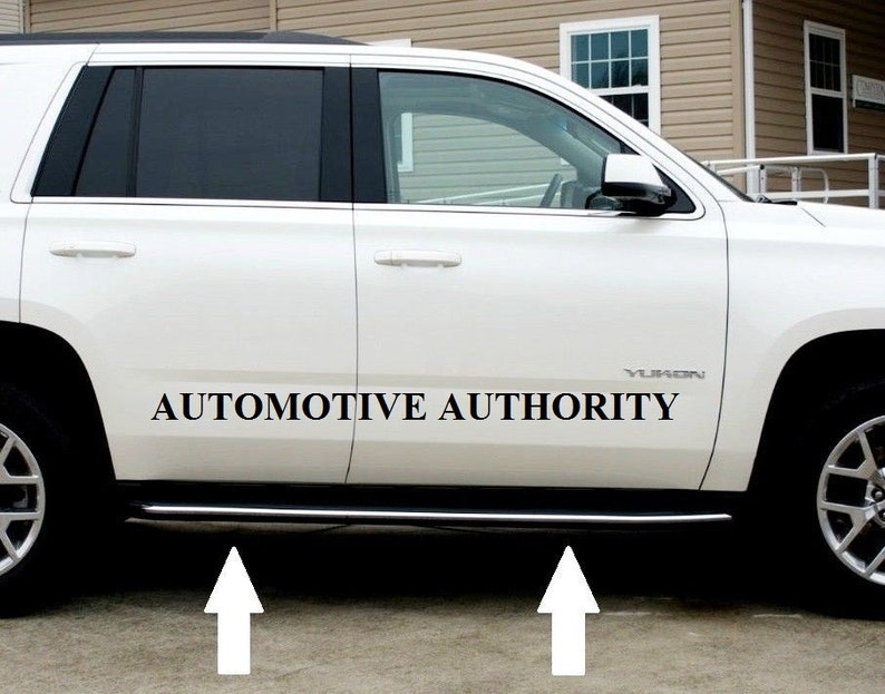 Chrome Running Board Trim Molding Kit para 20152019 GMC Yukon Etsy