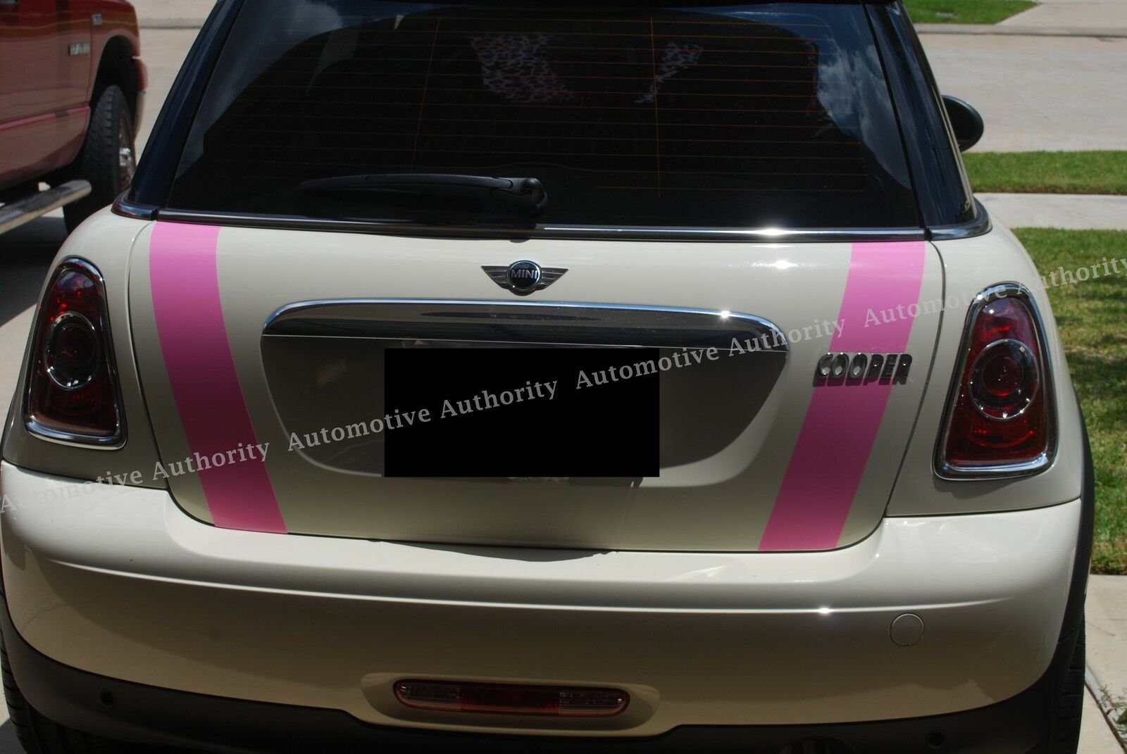 MINI COOPER Strisce Adesive Bonnet Stripes - fasce adesive cofano BICOLORE MINI COOPER Strisce Adesive Bonnet Stripes - fasce adesive cofano BICOLORE