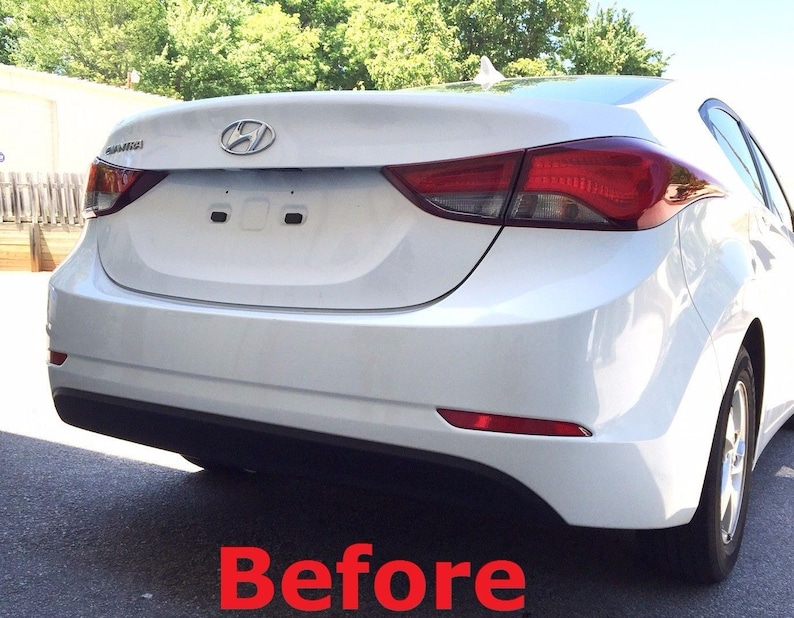Chrome Rear Bumper Trim For HYUNDAI ELANTRA 1116 Etsy