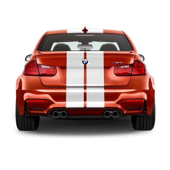 BMW用8インチビニール製ラリーストライプレーシングストライプキット