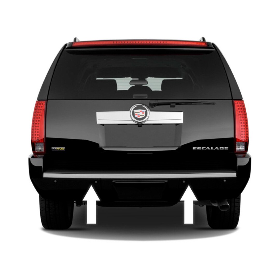 Chrome Rear Bumper Trim Molding Kit for Cadillac Escalade 0714 Etsy