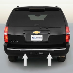 Chrome Rear Bumper Trim Molding Kit for Chevy Tahoe Suburban 07-14